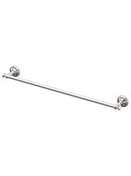 24 inch Tavern Towel Bar in Polished Nickel.